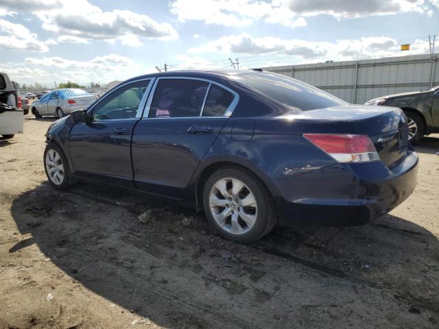 1HGCP26829A093551 - 2009 HONDA ACCORD EXL BLUE photo 2