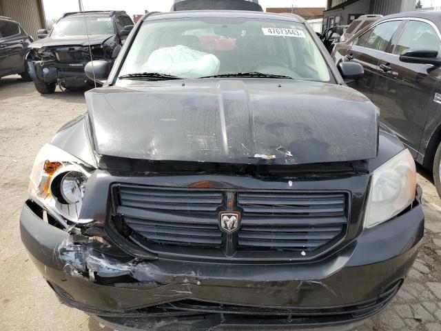 1B3HB28B88D585771 - 2008 DODGE CALIBER BLACK photo 5