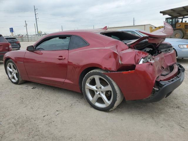 2G1FD1E37F9168622 - 2015 CHEVROLET CAMARO LT MAROON photo 2