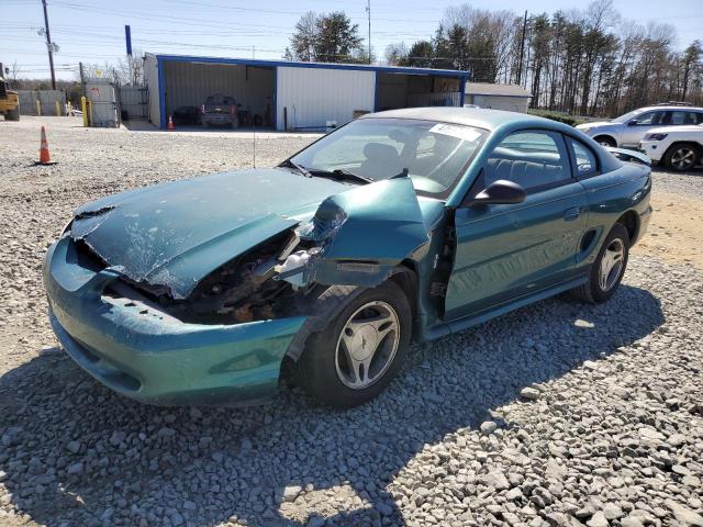 1FAFP4044WF165884 - 1998 FORD MUSTANG GREEN photo 1