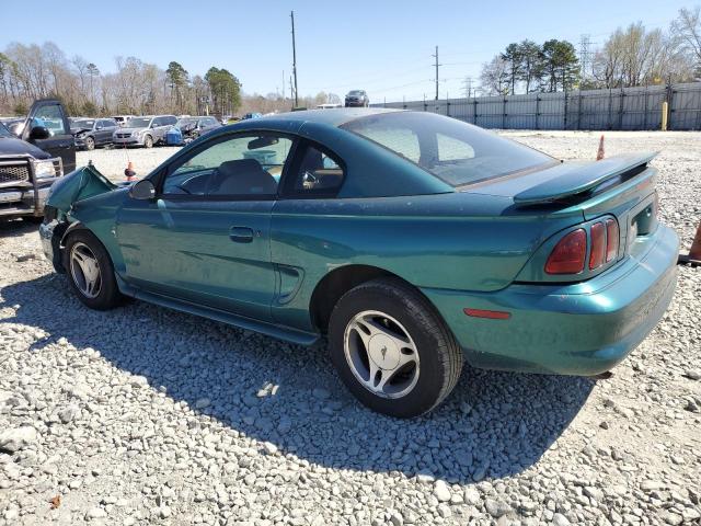 1FAFP4044WF165884 - 1998 FORD MUSTANG GREEN photo 2