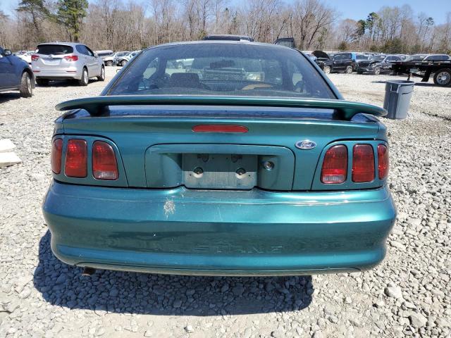 1FAFP4044WF165884 - 1998 FORD MUSTANG GREEN photo 6