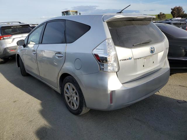 JTDZN3EU1D3211833 - 2013 TOYOTA PRIUS V SILVER photo 2