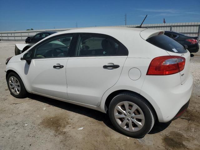 KNADM5A32C6088768 - 2012 KIA RIO LX WHITE photo 2