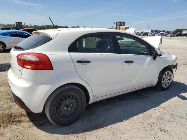 KNADM5A32C6088768 - 2012 KIA RIO LX WHITE photo 3