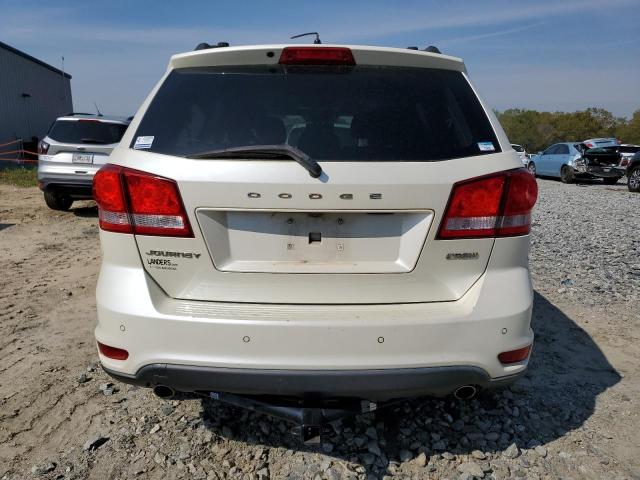 3C4PDCDG0CT361411 - 2012 DODGE JOURNEY CREW WHITE photo 6