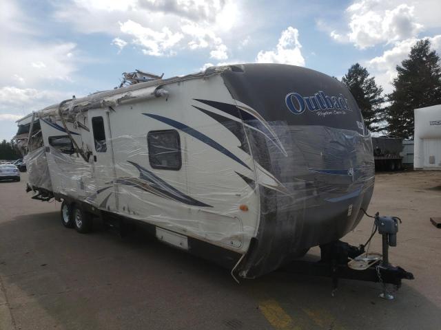 4YDT29824CB452573 - 2012 KEYSTONE OUTBACK WHITE photo 1