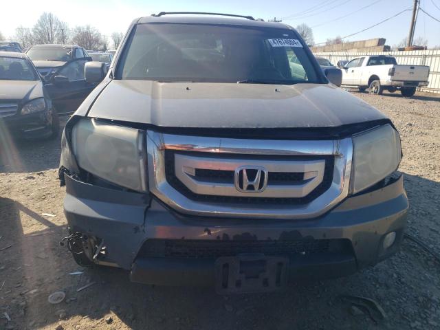 5FNYF3H6XBB038562 - 2011 HONDA PILOT EXL GRAY photo 5