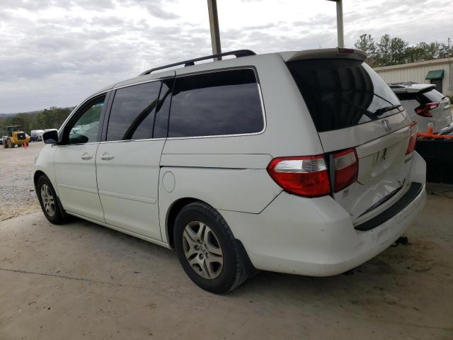 5FNRL38695B419014 - 2005 HONDA ODYSSEY EXL WHITE photo 2