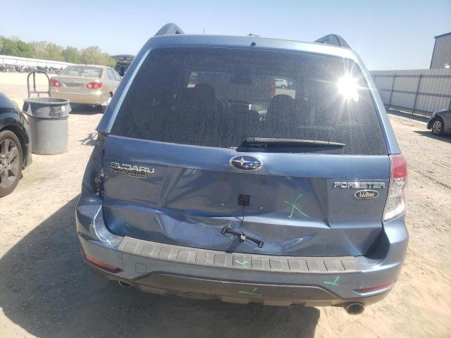 JF2SH64659H705315 - 2009 SUBARU FORESTER 2.5X LIMITED BLUE photo 6