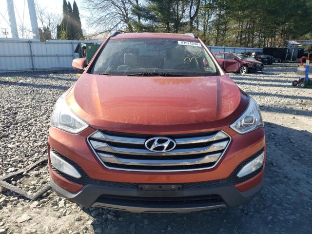 5XYZUDLBXGG369128 - 2016 HYUNDAI SANTA FE S ORANGE photo 5