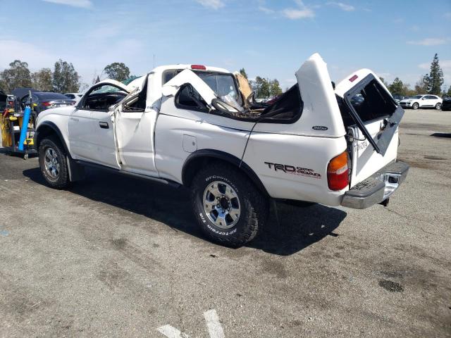 4TAWN72N6XZ515678 - 1999 TOYOTA TACOMA XTRACAB WHITE photo 2