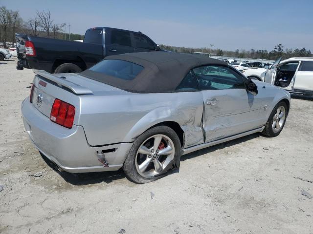 1ZVHT85H695128554 - 2009 FORD MUSTANG GT SILVER photo 3