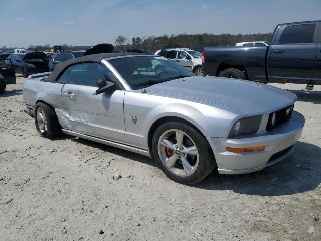 1ZVHT85H695128554 - 2009 FORD MUSTANG GT SILVER photo 4