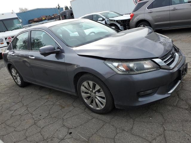 1HGCR2F75FA208379 - 2015 HONDA ACCORD EX GRAY photo 4