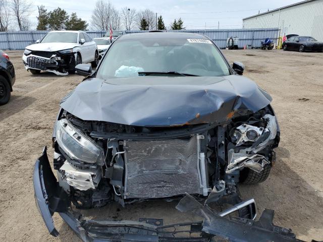 2HGFC2F79KH031801 - 2019 HONDA CIVIC EX GRAY photo 5