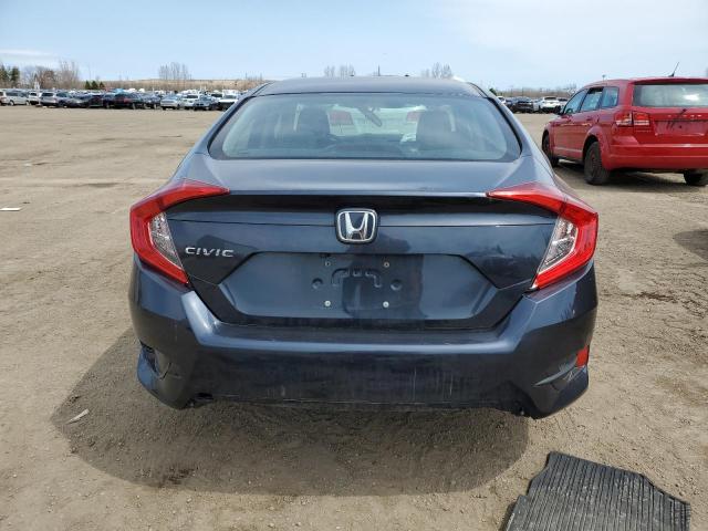 2HGFC2F79KH031801 - 2019 HONDA CIVIC EX GRAY photo 6
