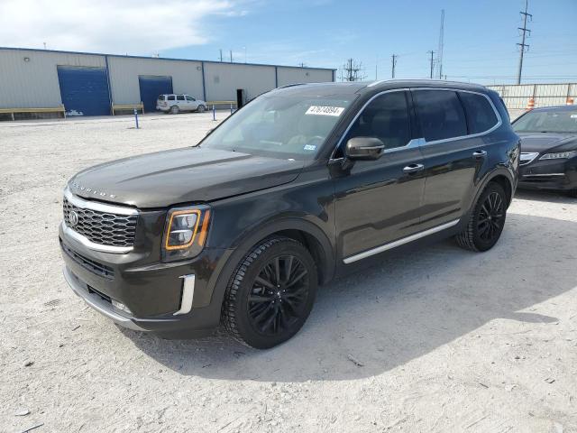 5XYP54HC7MG104328 - 2021 KIA TELLURIDE SX BLACK photo 1