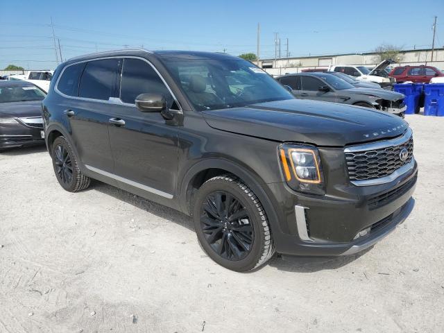 5XYP54HC7MG104328 - 2021 KIA TELLURIDE SX BLACK photo 4