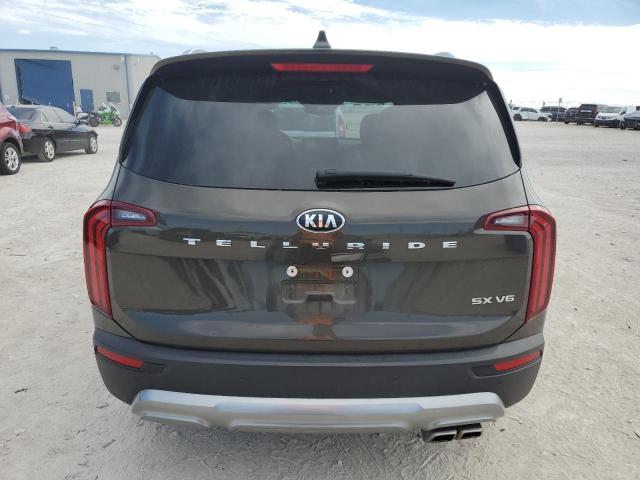 5XYP54HC7MG104328 - 2021 KIA TELLURIDE SX BLACK photo 6