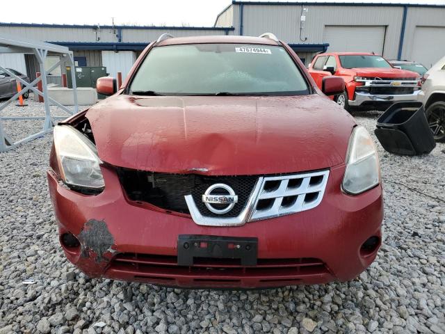 JN8AS5MV1BW257383 - 2011 NISSAN ROGUE S RED photo 5