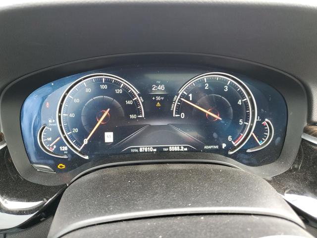 WBAJD1C53JG474987 - 2018 BMW 540XD WHITE photo 9