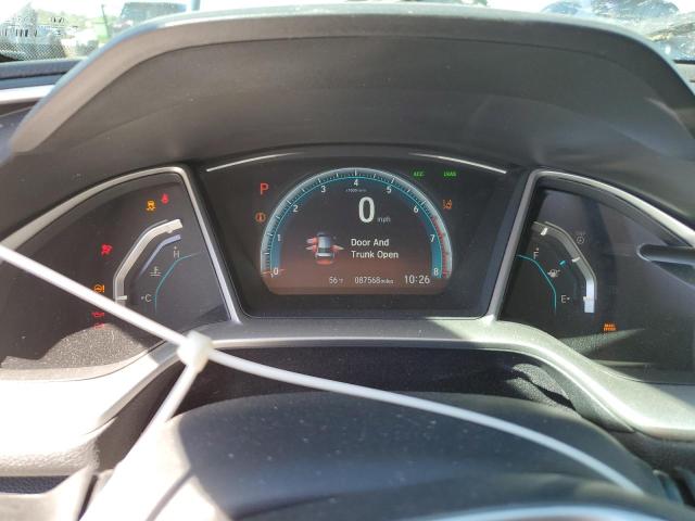 19XFC1F81JE201113 - 2018 HONDA CIVIC EX WHITE photo 9