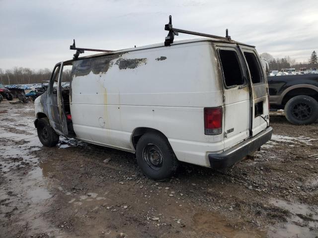 1FTRE14273HB49876 - 2003 FORD ECONOLINE E150 VAN WHITE photo 2