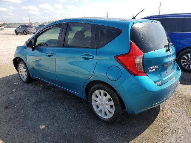 3N1CE2CP8EL375294 - 2014 NISSAN VERSA NOTE S BLUE photo 2