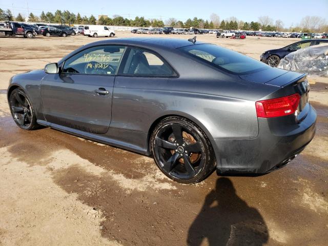 WUAC6AFRXEA900626 - 2014 AUDI RS5 GRAY photo 2