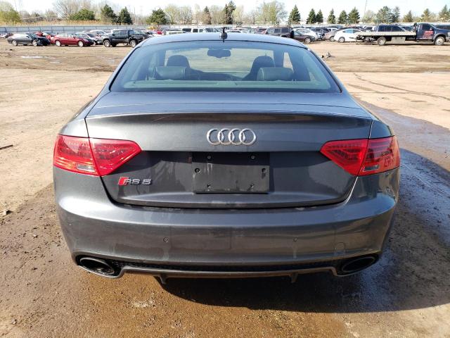 WUAC6AFRXEA900626 - 2014 AUDI RS5 GRAY photo 6