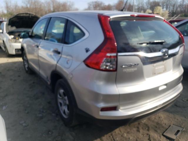 2HKRM4H38GH659880 - 2016 HONDA CR-V LX SILVER photo 2