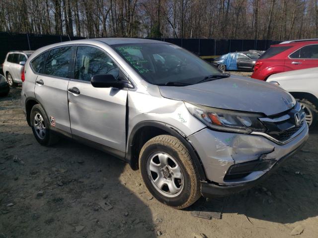 2HKRM4H38GH659880 - 2016 HONDA CR-V LX SILVER photo 4