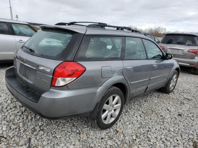 4S4BP62C487303022 - 2008 SUBARU OUTBACK 2.5I LIMITED GRAY photo 3