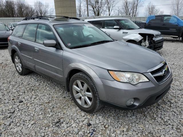 4S4BP62C487303022 - 2008 SUBARU OUTBACK 2.5I LIMITED GRAY photo 4