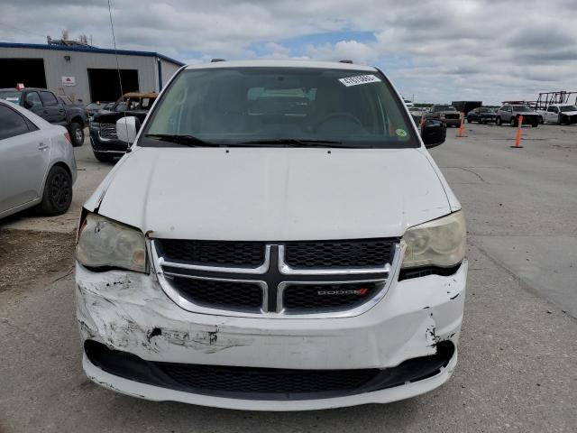 2C4RDGCG9ER477729 - 2014 DODGE GRAND CARA SXT WHITE photo 5