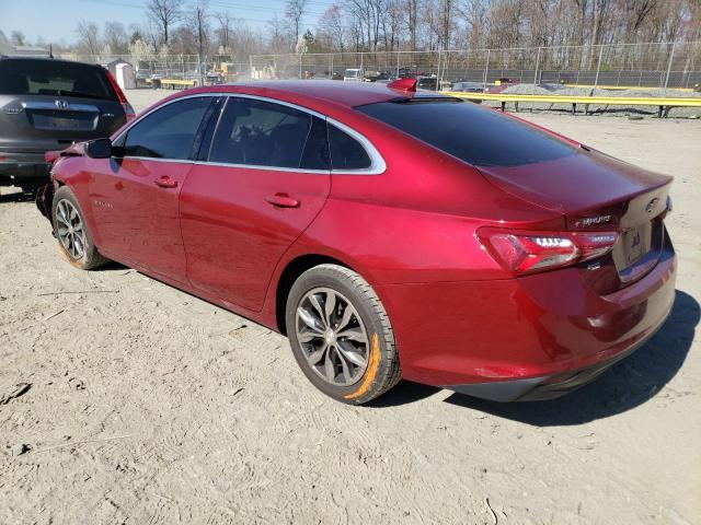 1G1ZD5ST8LF064071 - 2020 CHEVROLET MALIBU LT RED photo 2