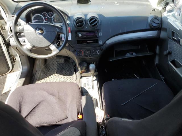 KL1TD56687B131015 - 2007 CHEVROLET AVEO BASE WHITE photo 8