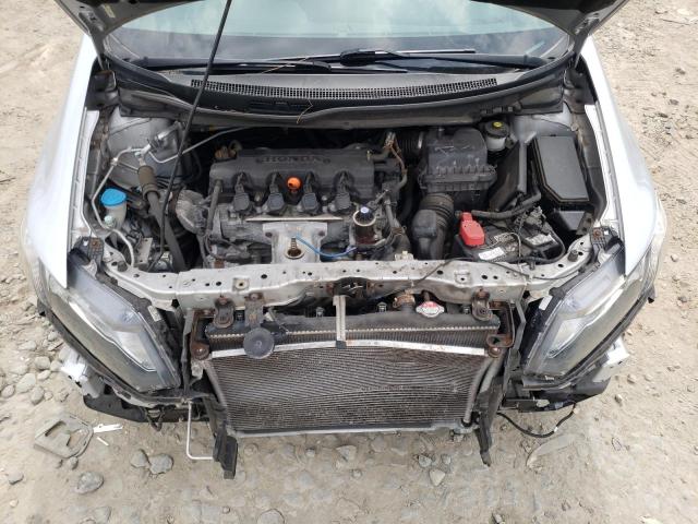 19XFB2F51DE280690 - 2013 HONDA CIVIC LX SILVER photo 11