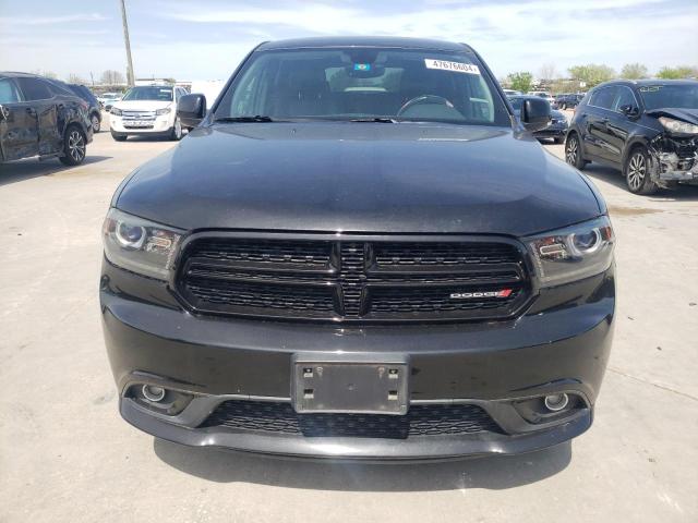 1C4RDJDG6HC796899 - 2017 DODGE DURANGO GT BLACK photo 5