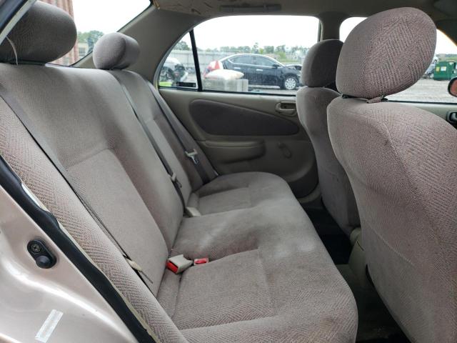 1Y1SK52821Z428325 - 2001 CHEVROLET GEO PRIZM BASE ბეჟი ფოტო 10