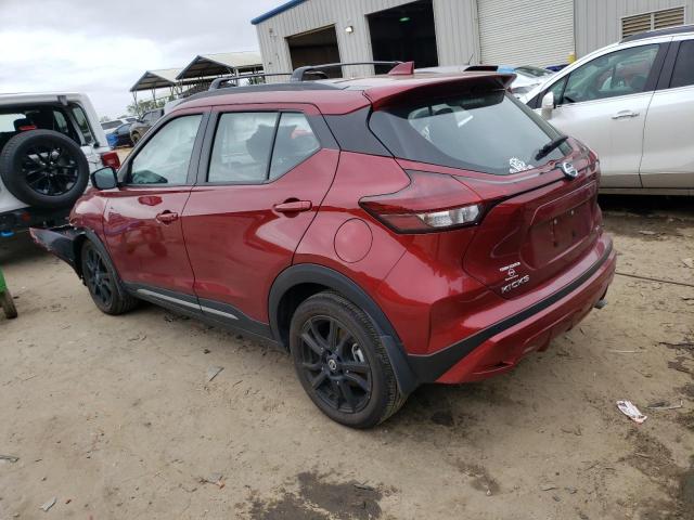 3N1CP5DV4ML558862 - 2021 NISSAN KICKS SR BURGUNDY photo 2