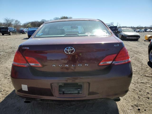 4T1BK36B46U141261 - 2006 TOYOTA AVALON XL BURGUNDY photo 6