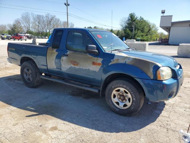 1N6ED26T94C403399 - 2004 NISSAN FRONTIER KING CAB XE V6 BLUE photo 4