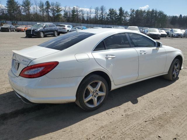 WDDLJ9BB3EA104146 - 2014 MERCEDES-BENZ CLS 550 4MATIC WHITE photo 3