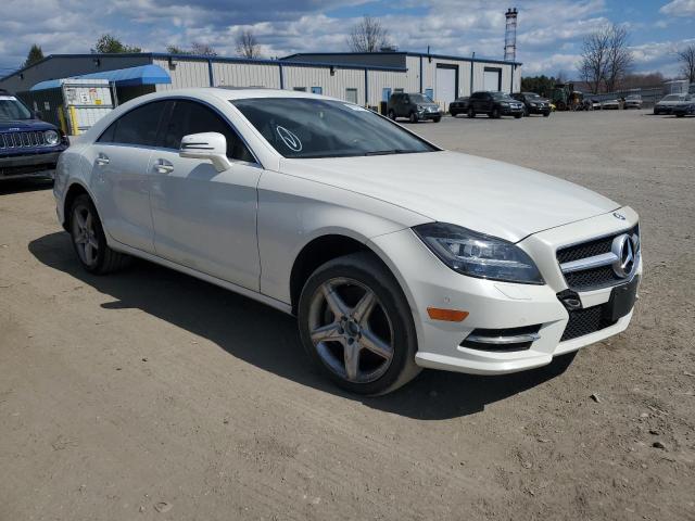 WDDLJ9BB3EA104146 - 2014 MERCEDES-BENZ CLS 550 4MATIC WHITE photo 4