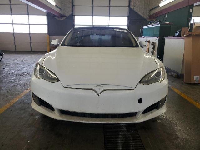 5YJSA1CG1DFP20404 - 2013 TESLA MODEL S WHITE photo 5