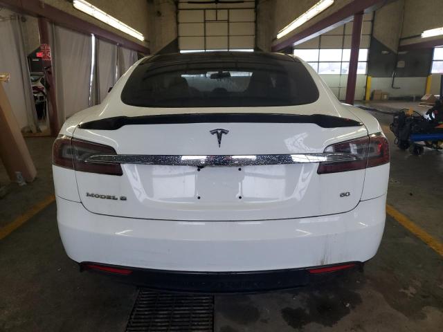 5YJSA1CG1DFP20404 - 2013 TESLA MODEL S WHITE photo 6