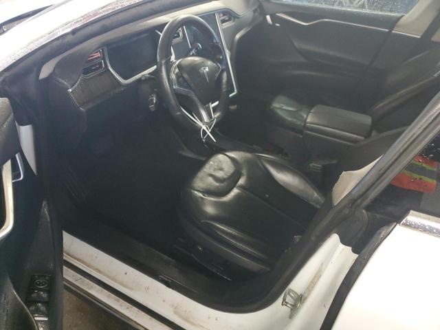 5YJSA1CG1DFP20404 - 2013 TESLA MODEL S WHITE photo 8