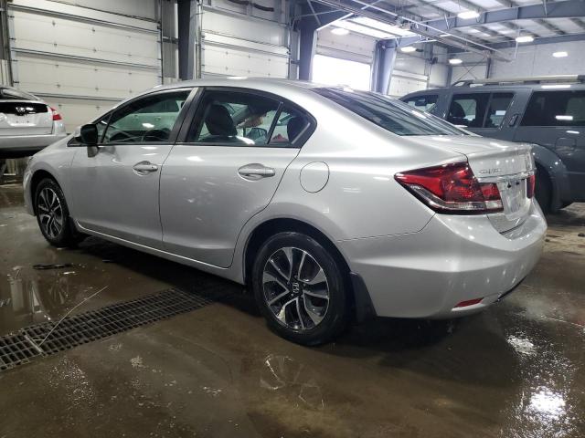 19XFB2F99DE072849 - 2013 HONDA CIVIC EXL ვერცხლისფერი ფოტო 2